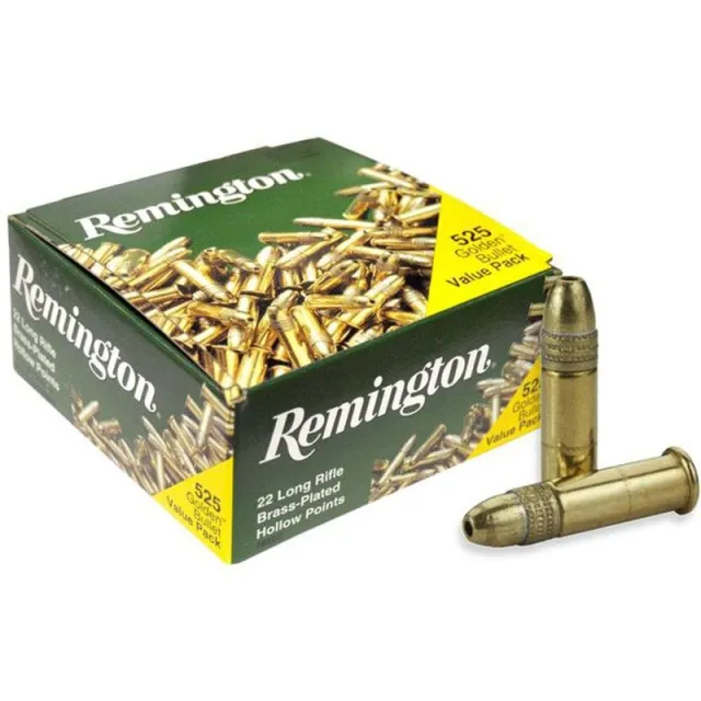 Remington 21250 22 Long Rifle 36 Grain Plated Hollow Point 525 Rounds - Remington Arms Company, LLC - 22 LR
