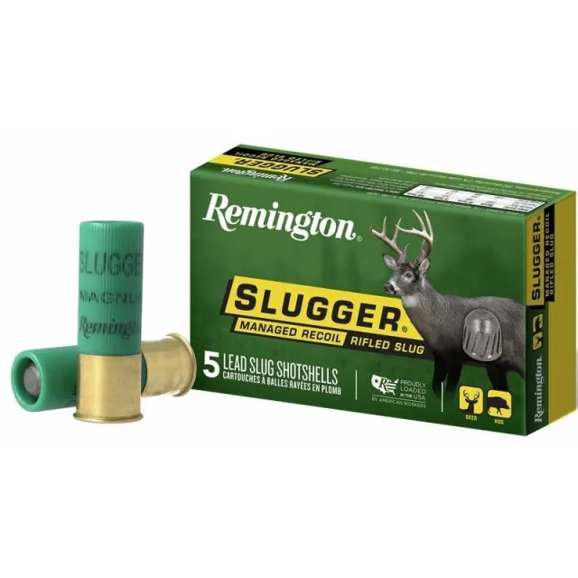 Remington Ammunition 20290 Slugger Managed-Recoil 12 Gauge 2.75" 1 oz... - Remington Arms Company, LLC - 12 Gauge