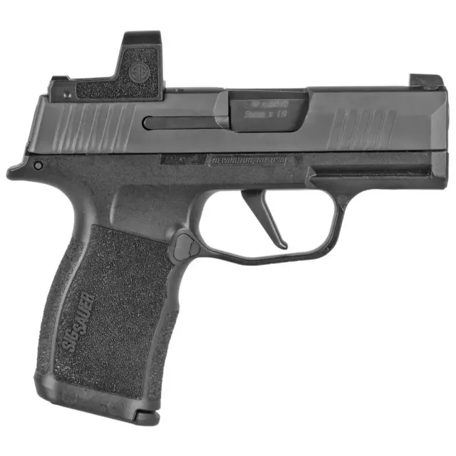 Sig Sauer P365X 9mm Pistol Black, 2-12rd Mag, Romeo Zero Elite Optic