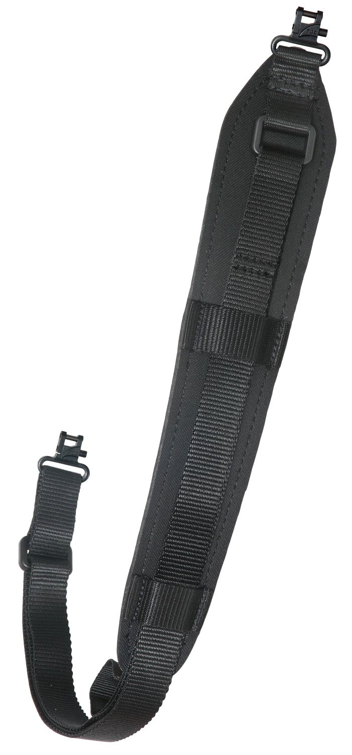 Outdoor Connection AD20913 Sling 1 Inch Padded Black Nylon Talon QD Swivels - OUT - 1"