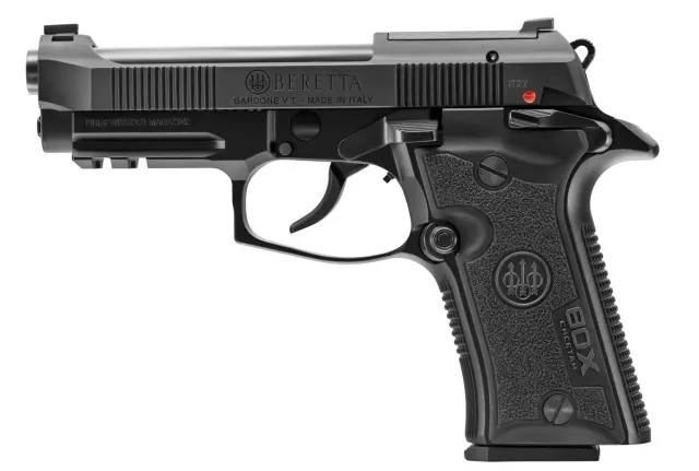 Buy Beretta 80X Cheetah 380 ACP 3.90 In 10 Black Inox Steel online