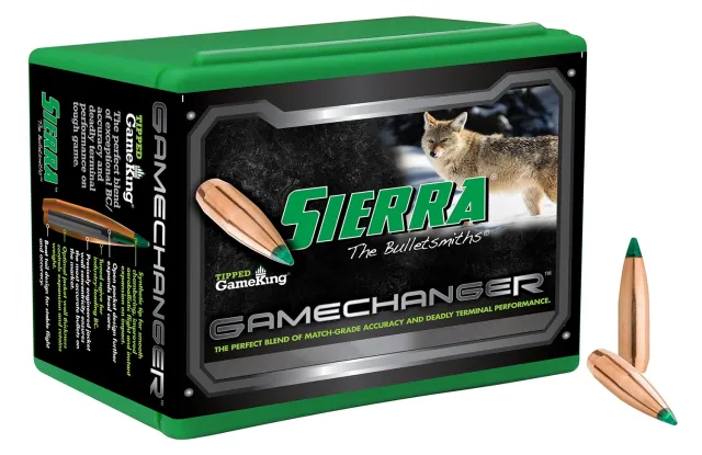 Sierra Bullets Tipped GameKing 4062 .224 Cal 64 Grain 100 Box - Sierra Bullets - .224