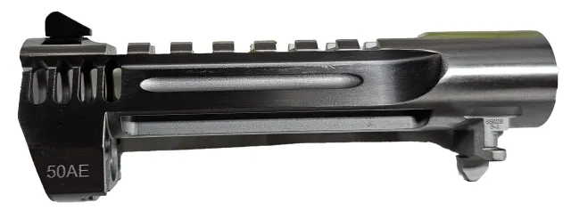 Magnum Research ZBAR505BC .50AE 6" Brushed Chrome Ported Barrel Blem