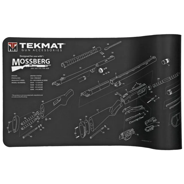 Buy TekMat TEK-R36-MOSSBERG Cleaning Mat 12"x36" for Mossberg Shotgun online