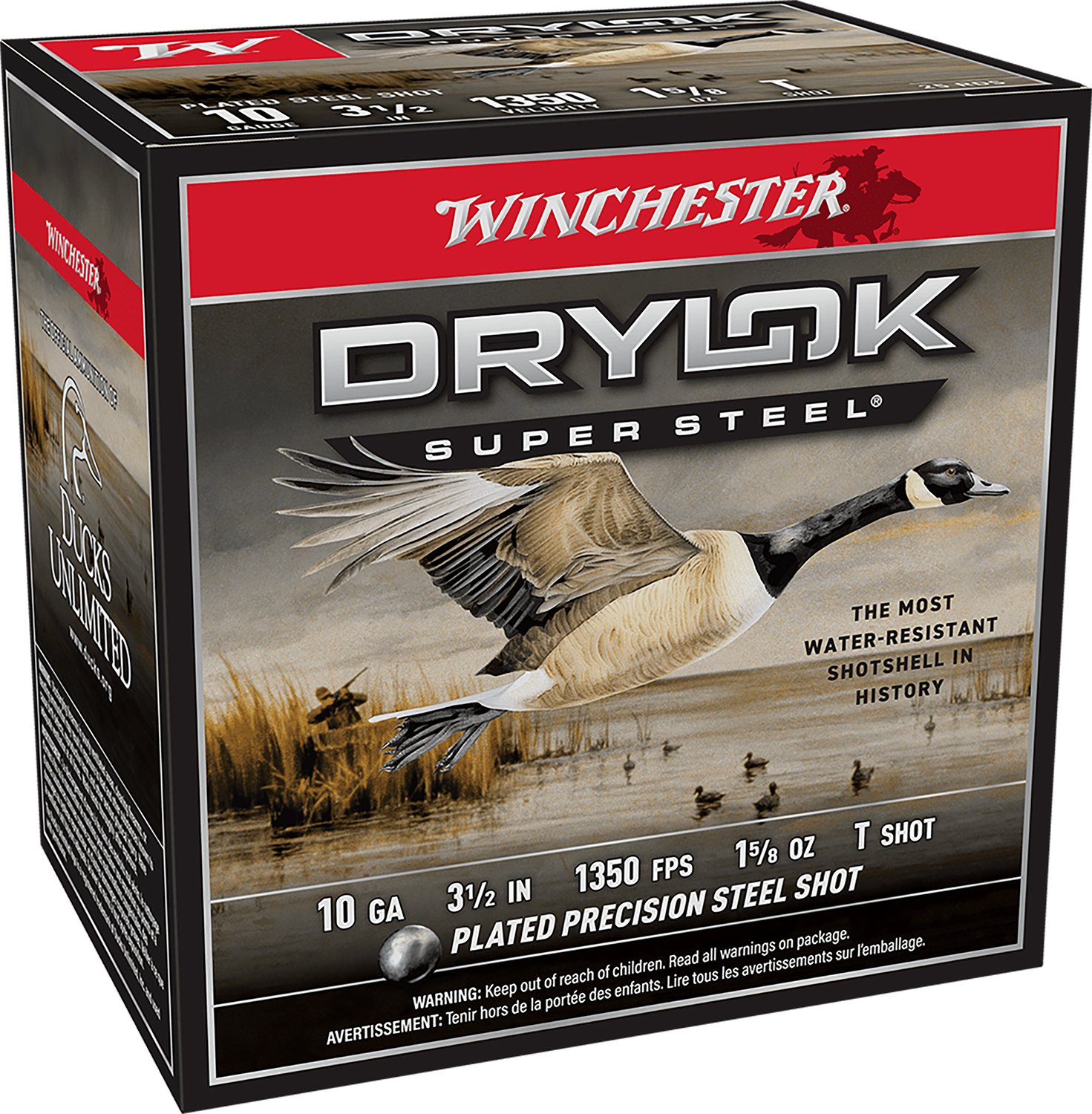 Winchester XSC10T 10 Gauge 3.50 In 1.625 oz Plated Steel Shot - Winchester - 10 Gauge