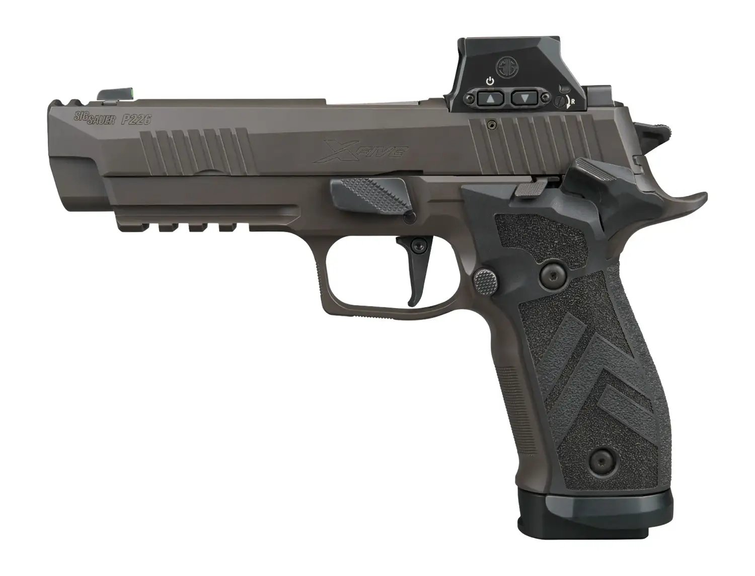SIG SAUER 226X5-9-LEGION-SAO-RXSL P226 X-Five Full Size 9mm 4.4" Legion Gray Semi-Auto Pistol - Sig Sauer - 9mm