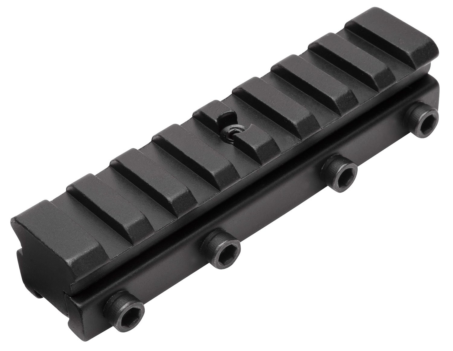 TRU Ball TG-8953B 1-Piece Weaver Base 3/8in-to-Picatinny Black - TRU Ball - 3/8 IN. TO PICATINNY MOUNTING ADAPTER