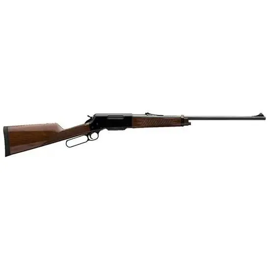 Browning BLR Lightweight 81 6.5 Creedmoor 4+1 20" Polished Blued Steel Barrel & Alloy Receiver, Grade 1 Gloss Black Walnut Stock, Optics Ready