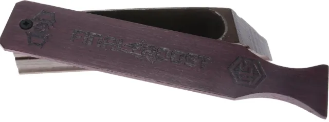 GSM Outdoors DODBC Walnut & Purple Heart Box Call Hand-Tuned - GSM Outdoors
