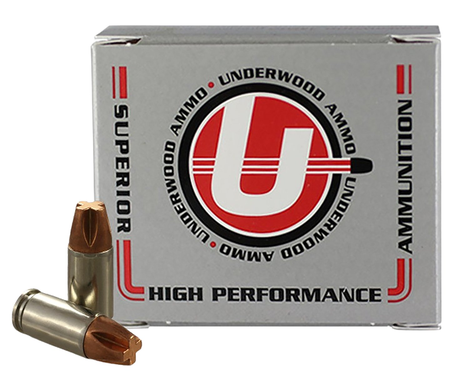 Underwood Ammo 822 Xtreme Penetrator 9mmLuger+P 115gr Solid Monolithic... - Underwood Ammo - 9mm Luger