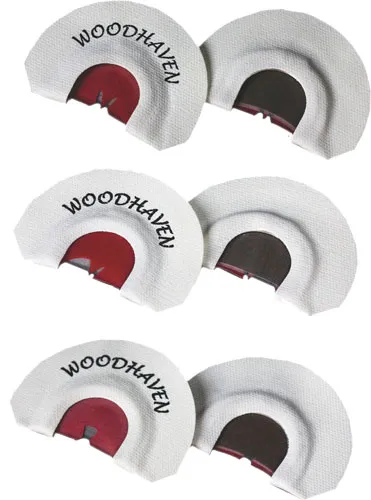 Woodhaven Calls The Red Zone 3-Pack Realistic Turkey Mouth Calls - Woodhaven Calls