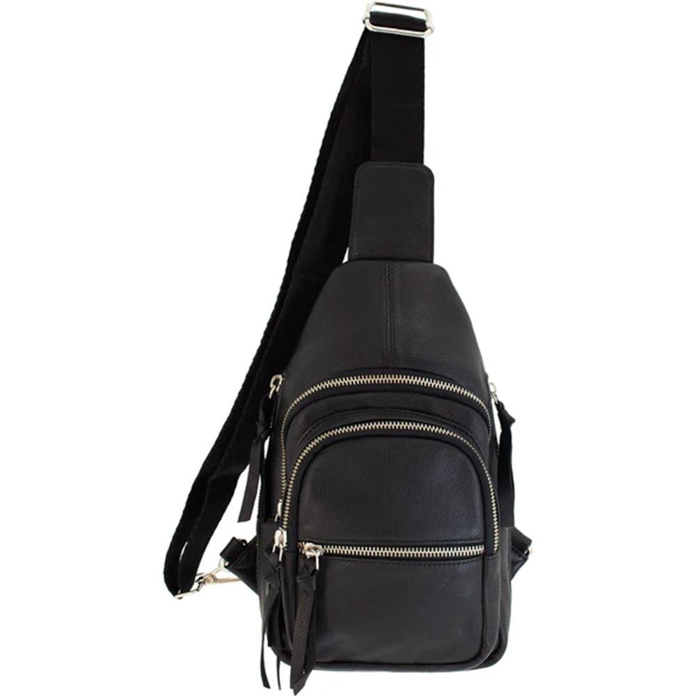 Smith & Wesson Concealed Carry Purse Sling Bag Black - Rugged Rare