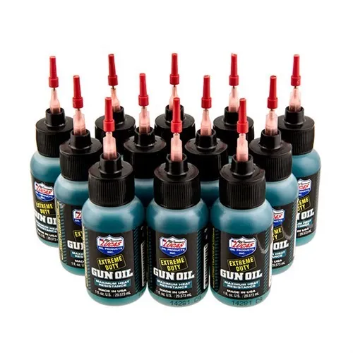 Lucas Oil 10875 Extreme Duty Gun Oil - High Heat, Friction Resistance, 1oz Bottle - Lucas Oil - 1 OZ