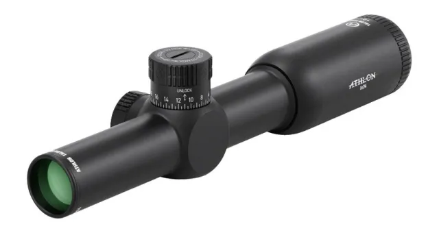 Athlon Optics Talos HMR 1x24 SFP MOA Reticle Riflescope - Athlon Optics