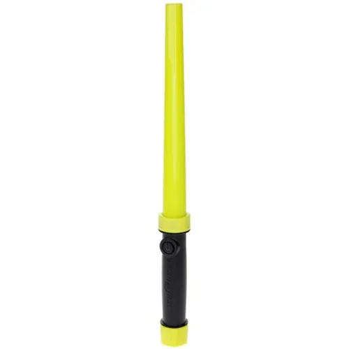 Nightstick Traffic Wand Yellow Lens Black Handle 3xAAA Battery