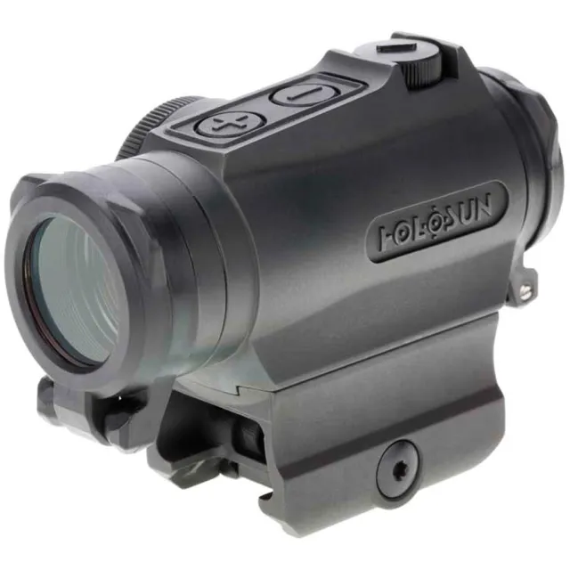 Holosun HE515GT-GR Elite Green Dot Sight 2 MOA/65 MOA, QD Mount, Black