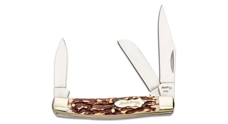 Uncle Henry 1136002 Knife 3 Blade Folder 2.5 in Staglon Handle - Uncle Mike's