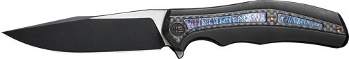 WE Knife WE220161 Zonda 4.05" Black Titanium Stonewash Blade - WE Knife