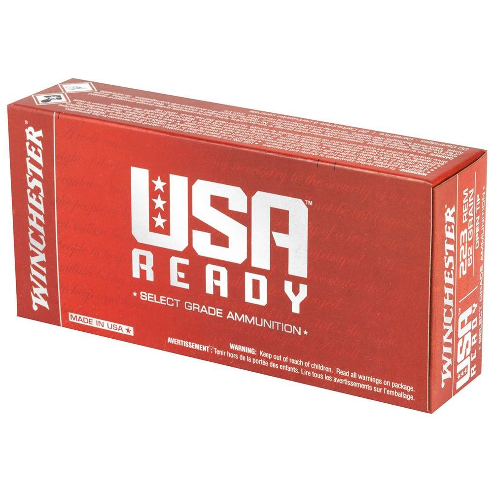 Winchester RED223 223 Remington 62 Grain Open Tip 20 Rounds per Box - Winchester - 223 Rem