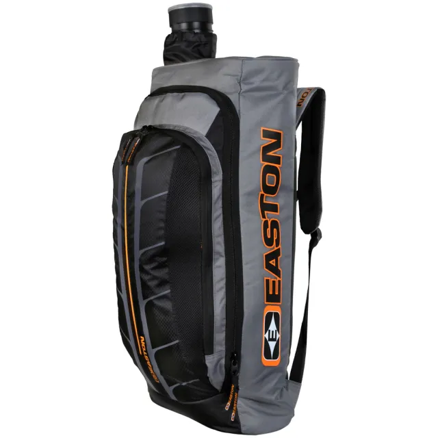 Easton 24628 Club XT Recurve Backpack Grey, Adjustable Harness, Arrow Tote - Easton