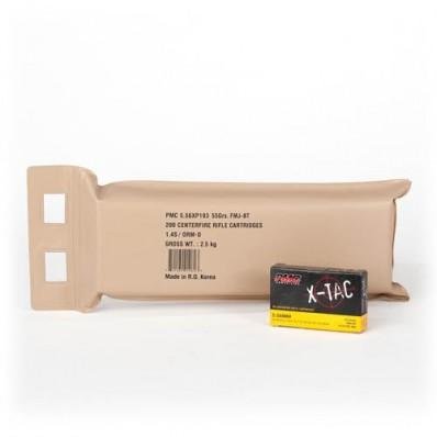 Buy PMC 5.56 NATO 55 Grain Full Metal Jacket Boat Tail 200rd Box Ammo (556XBP) online