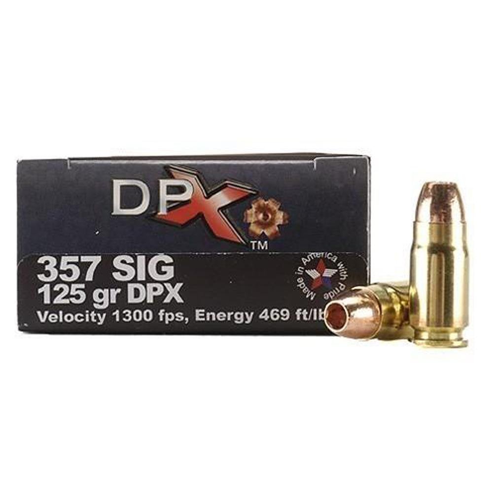 Buy COR-BON Handgun Ammunition .357 SIG 125 gr DPX 1350 fps 20/box online