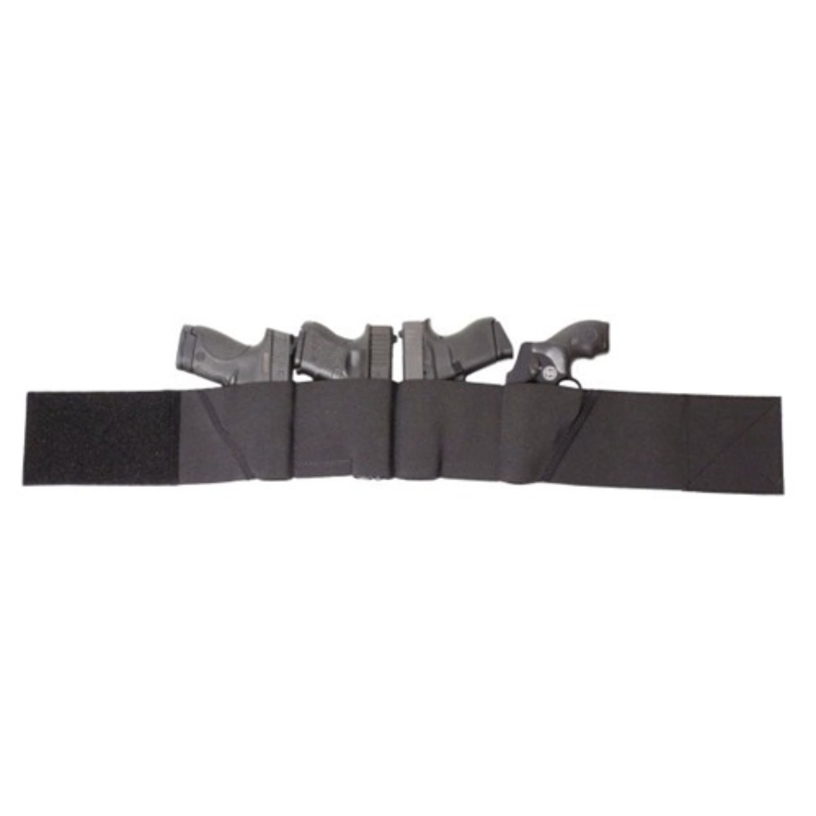 Buy DeSantis 061BJG3Z0 Option 4 Black Nylon Large Belly Band Holster 36-42" online