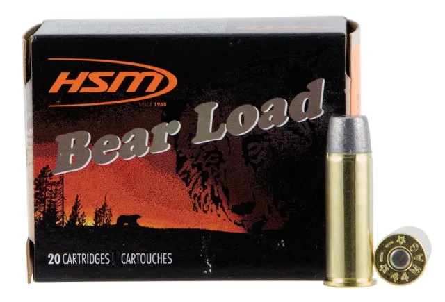 Buy HSM Ammunition 44M15N20 .44 Rem Mag 305gr Wide Flat Nose online