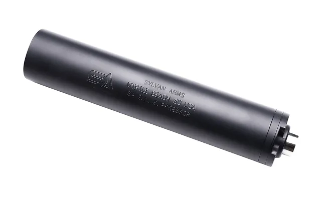 Sylvan Arms Titanium Suppressor 9mm Luger 1-2x28 Black