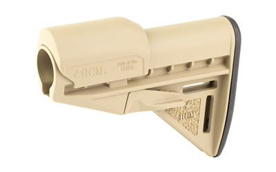 Bravo Company Mod 3 Stock Flat Dark Earth Mil-Spec with 0.5in/0.8in Risers - Bravo Company Manufacturing