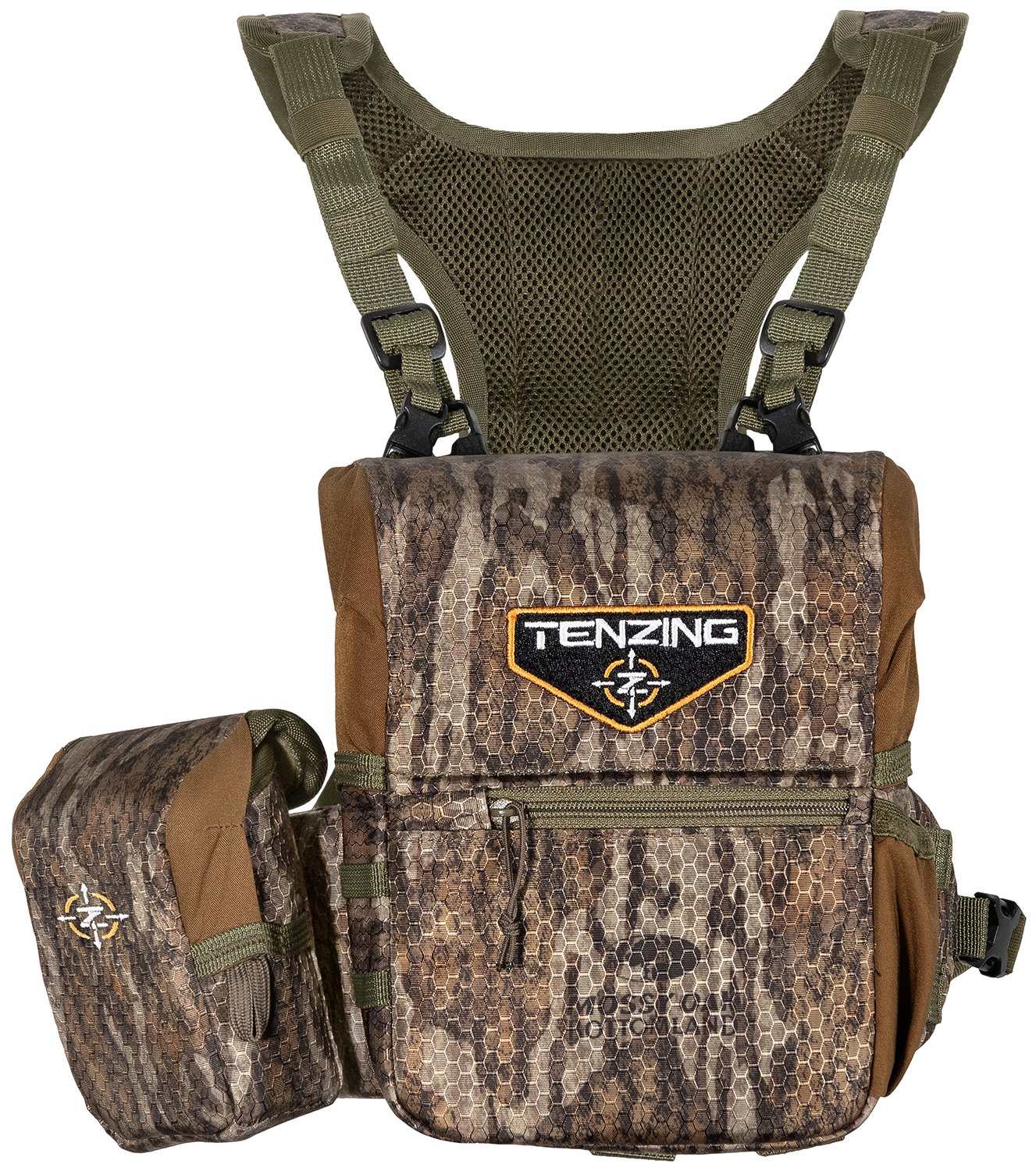 TENZING TZGBHMOMD Binocular Harness Medium Mossy Oak Bottomland - TENZING