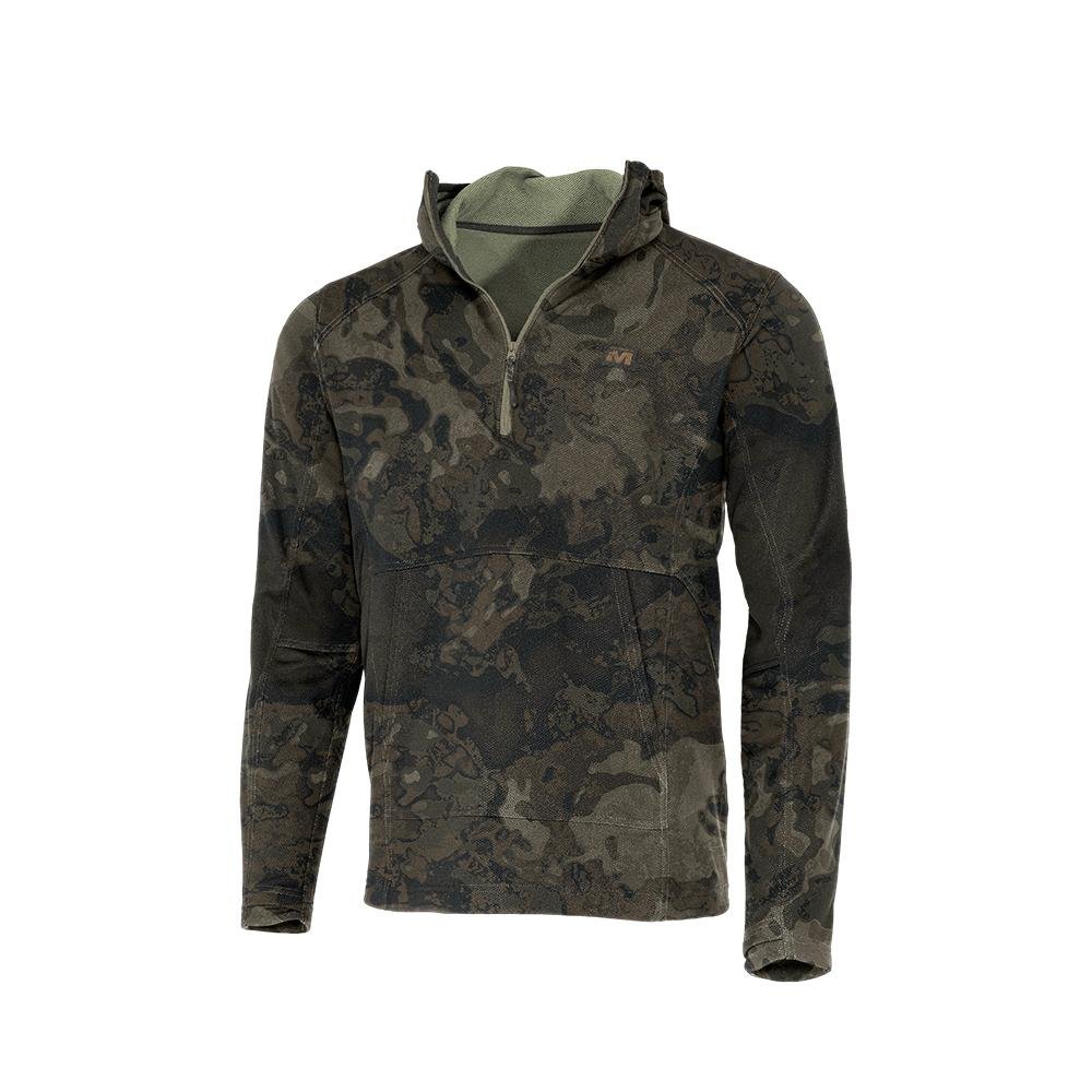 Buy Muddy DV8 Quest Midweight Quarter Zip Hoodie Veil Canyon Grey 2XL online