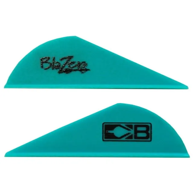 Bohning Blazer Vanes Teal 100 pk. (Model: 10832TL2) - Bohning