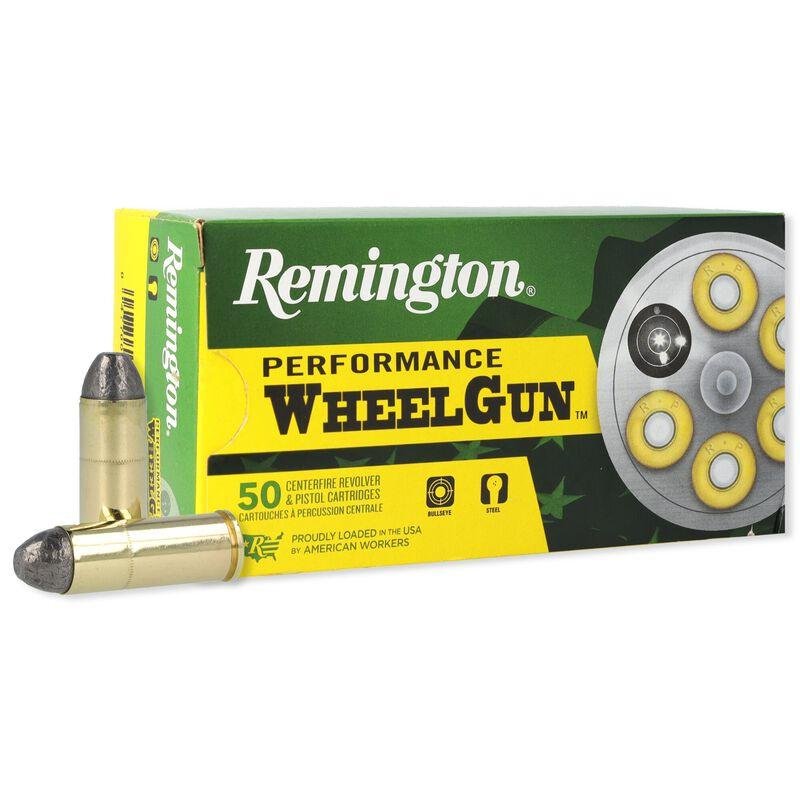 Remington Performance Wheelgun 22340: .45 Colt, 250 Grain LRN, 50-Round Centerfire Pistol Ammo - Remington Arms Company, LLC - 45 Colt