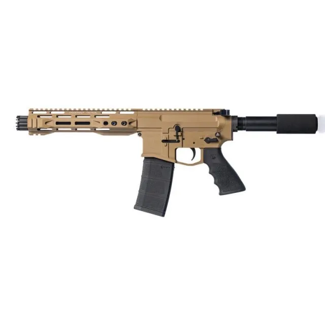 Juggernaut Tactical AR-15 5.56 8.5 In 10rd Cerakote Magpul FDE