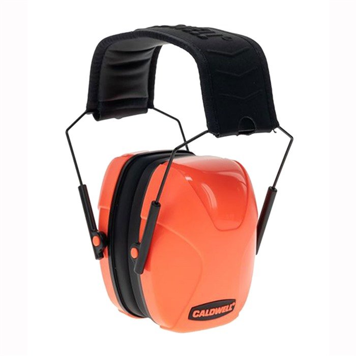 Buy Caldwell 1108764 Youth Passive Earmuffs: 30dB NRR Full-Sized, 24dB NRR Low-Profile, Comfort Padded, Compact Folding Design online
