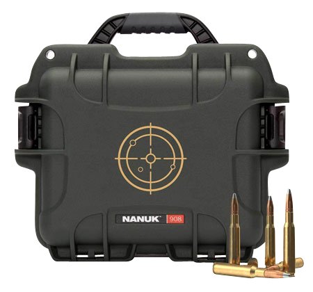 Buy Nanuk 908AMMO1 Ammo Case 600 Round Waterproof Black Resin online
