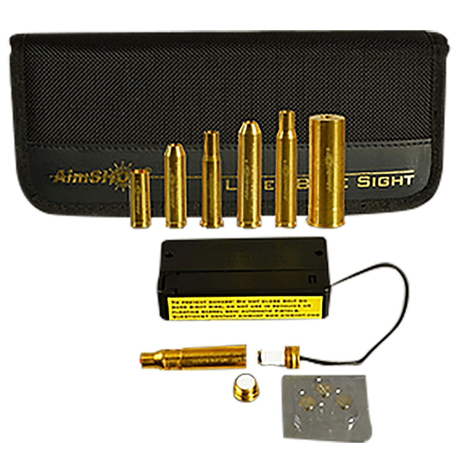 AimShot KTRIFLE Laser Boresight Kit 223/5.56 6 Arbors Brass - AimShot - Universal Rifle