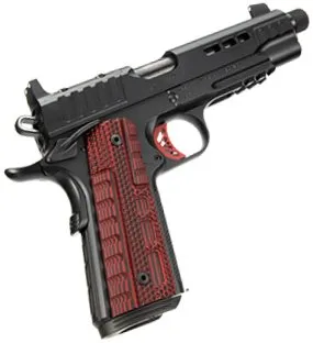 Kimber Rapide Heat .45ACP 5" DLC Barrel, Red G10 Grips, Picatinny, 8rd Mag - Kimber - 45 ACP for sale at Bang-Bang Tactical