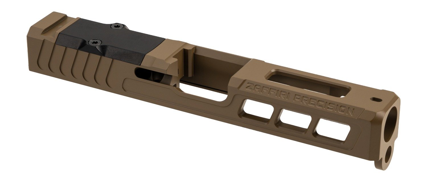 ZAFFIRI ZPS3 G19 Slide RMR Cut FDE Optic-Ready Glock 19 Pattern - ZAFFIRI