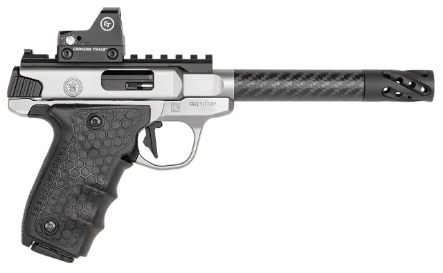 Buy Smith & Wesson Performance Center SW22 Victory Target 22 LR 6 in Carbon Fib online