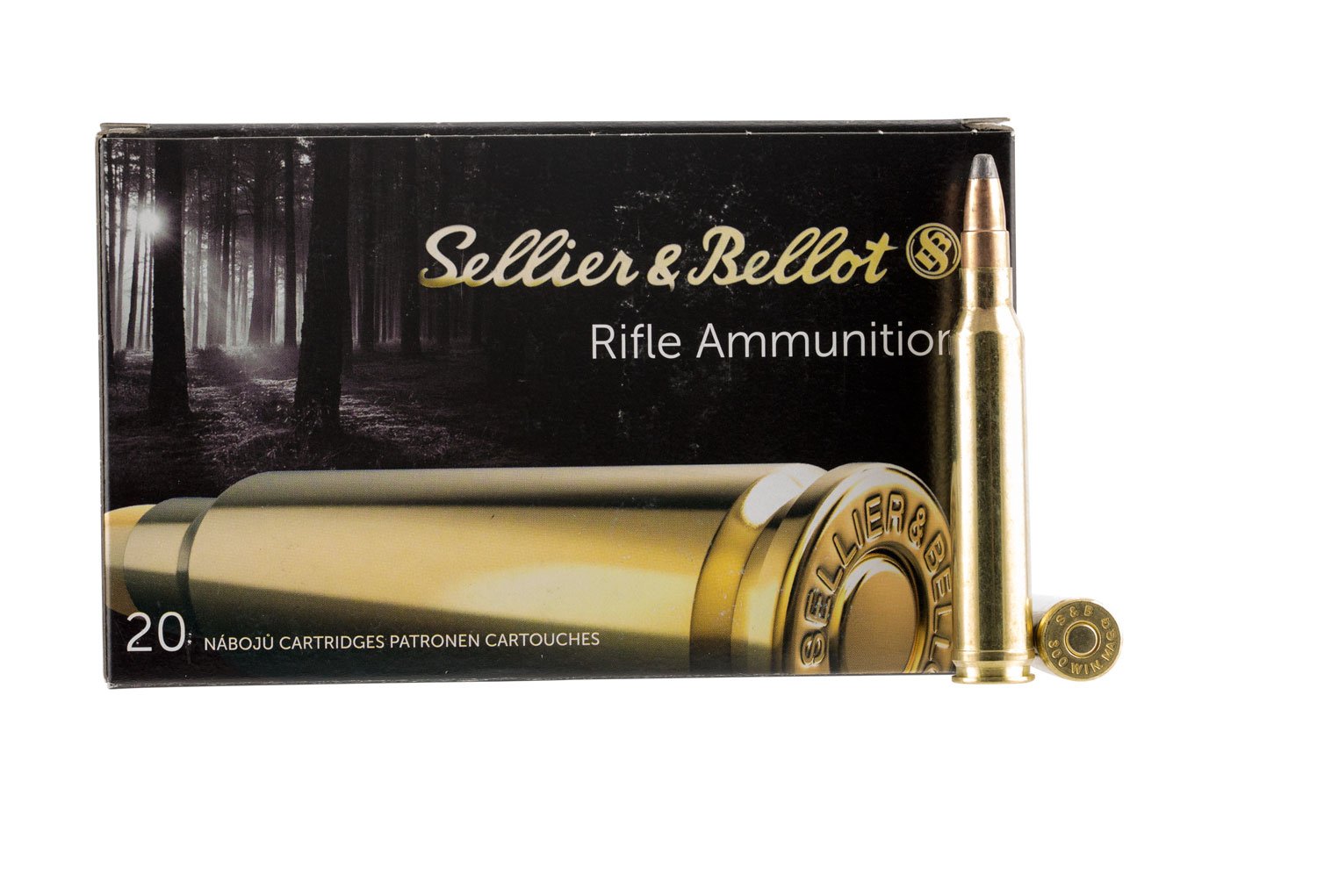 Buy Sellier & Bellot SB300B Rifle 300WinMag 180gr Soft Point Cut Through... online