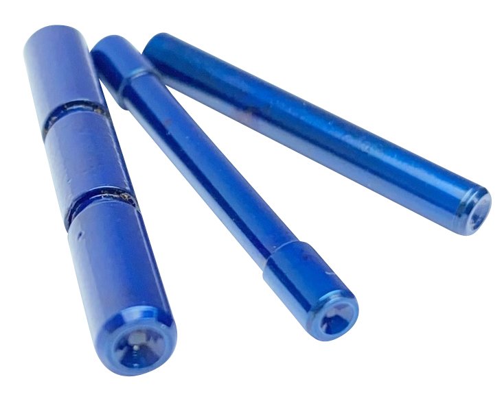 Cross Armory CRGPSBL 3 Pin Set Dimpled Compatible w-Glock Gen1-3 Blue Steel - Cross Machine Tool Company - 3 PIN SET
