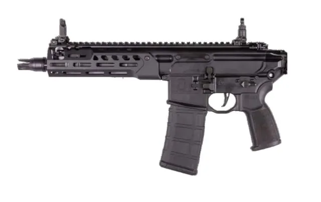 Sig Sauer WPMCX-556N-9B-LT MCX Rattler LT 223/5.56 9" Black Pistol