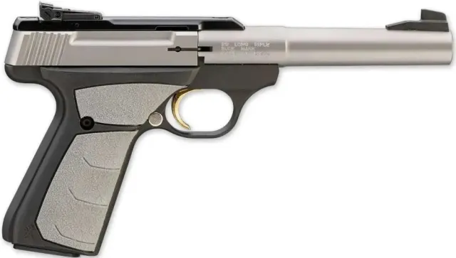 Browning Buck Mark Camper 22 LR 5.5 in Matte Stainless 10 Round SA - Browning - 22 LR