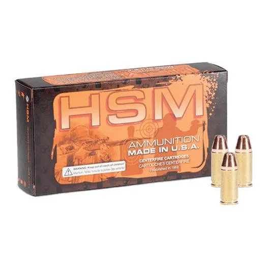 HSM HSM-32HR-2-N .32 H&R 100gr JHP 1150fps 50 Rounds - HSM Ammunition