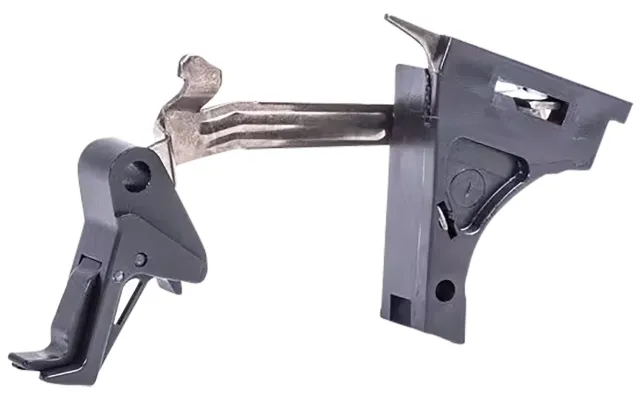 CMC Triggers 72001 Drop-In Black Flat Trigger Compatible w-Glock 21-30-... - CMC Triggers