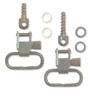 GrovTec US Wood Screw Forend Locking Swivel Set 1in Satin - Grovtec