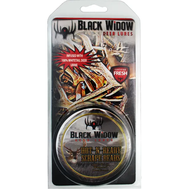 Black Widow Scrape Beads Red Label 2 oz. - Black Widow