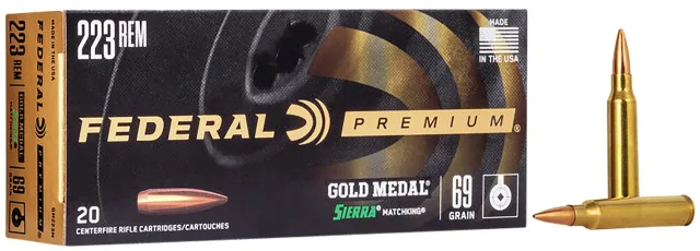 Federal GM3006M 30-06 Springfield 168 Grain BTHP 20 Rounds Box - Federal Premium Ammunition - 30-06 Sprg